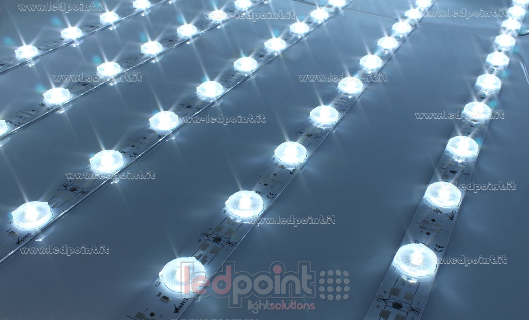 Bande LED en aluminium 2835 24V IP20 5800-6250K BL1100-60-02282.15L