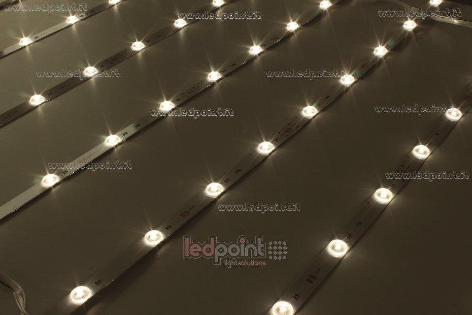 Bande LED en aluminium 2835 24V IP20 3000-3200K BL950-300-01282.12L Bande LED en aluminium 2835 24V IP20 3000-3200K BL950-300-01282.12L