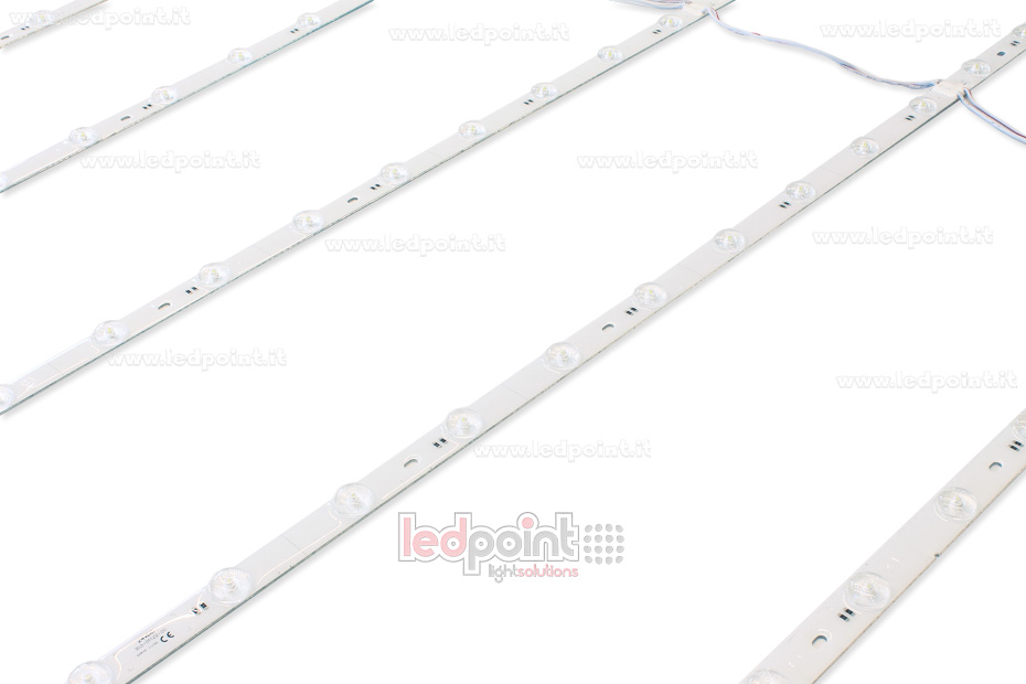 Bande LED en aluminium 2835 24V IP64 6000-6500K BWL950-600-01682.8L