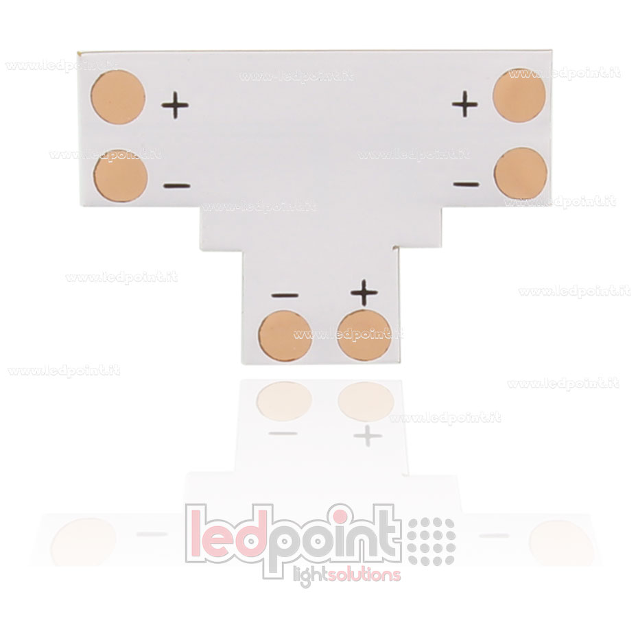 Joint à souder à “L” pour 2835 et 3528 rubans led monochromes (PCB 8mm) C3M-PCB-PCB-T