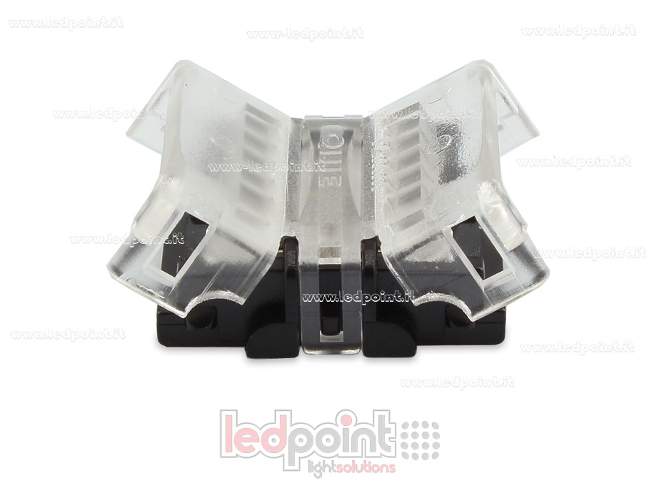 Connecteur transparent pour jonction pour (12mm) RGBCCT Ruban led C6K-CST-CST-h1 Connecteur transparent pour jonction pour (12mm) RGBCCT Ruban led C6K-CST-CST-h1