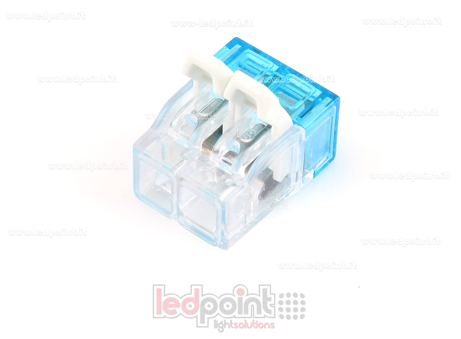 Joint rapide 2 fils à levier pour câbles 22-12 AWG (0,2-3,3 mm2) CM-CFC-2P-CE Joint rapide 2 fils à levier pour câbles 22-12 AWG (0,2-3,3 mm2) CM-CFC-2P-CE