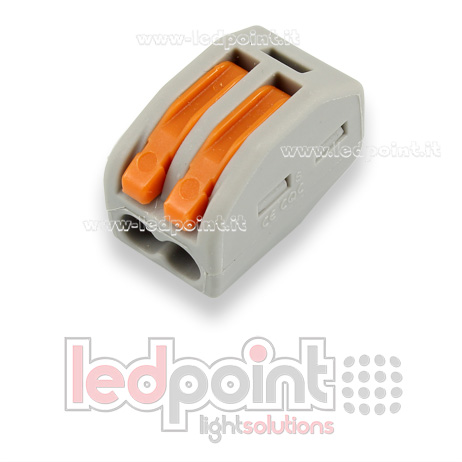 Joint rapide 2 fils à levier pour câbles 22-12 AWG (0,2-3,3 mm2) CM-CFC-2P Joint rapide 2 fils à levier pour câbles 22-12 AWG (0,2-3,3 mm2) CM-CFC-2P