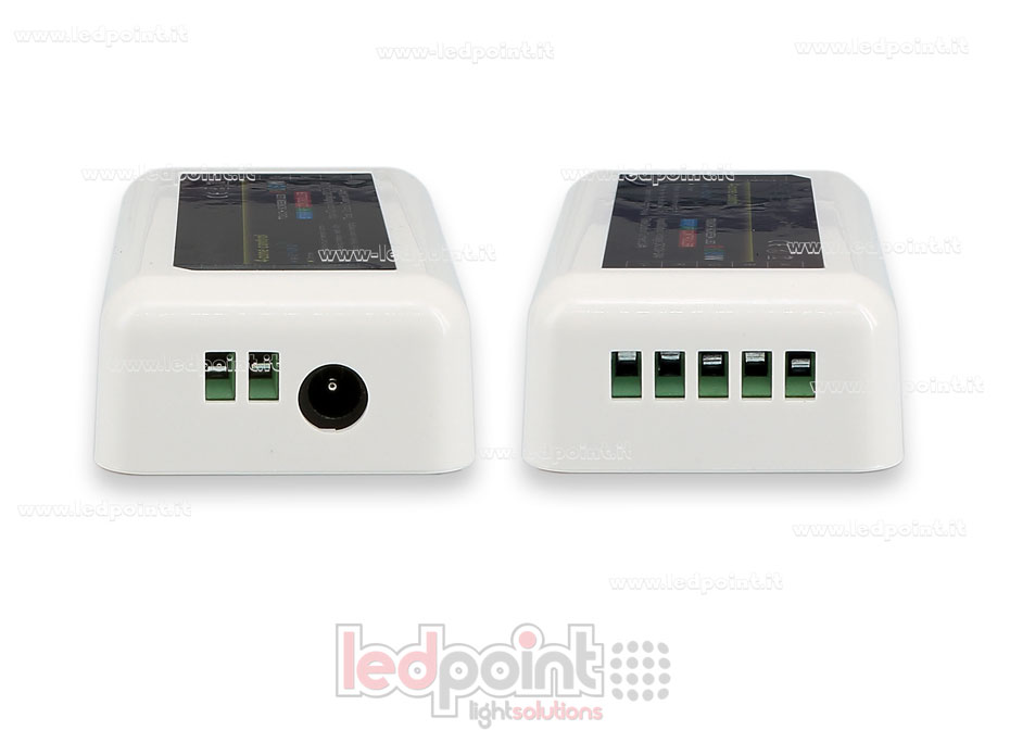 Controller RGBW 4 zone, 12/24V, max 10A CT-RGBW-201-RF241v2B Controller RGBW 4 zone, 12/24V, max 10A CT-RGBW-201-RF241v2B