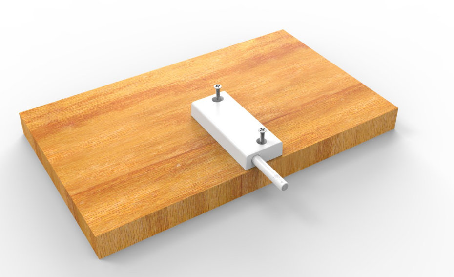 Interrupteur de porte sans fil et sans pile, blanc, RF 433 MHz EB-D854-W