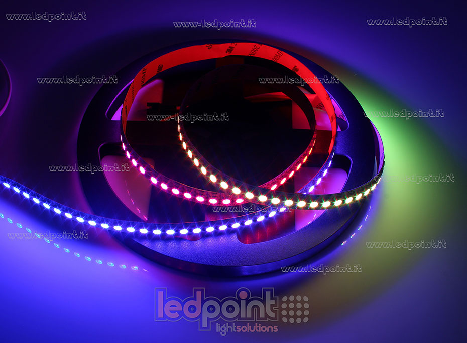 Ruban led 5050 5V IP20 RGB 144led/m F12-CoRGB-144510
 