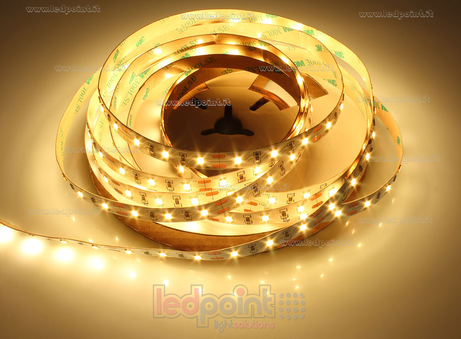 Ruban led 2835 12V IP20 2700K 3step 60led/m F52-27s-0608F1
 