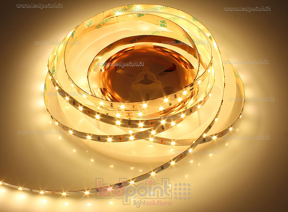 Ruban led 2835 12V IP20 2700K 3step 60led/m F52-27s-060DF1
 