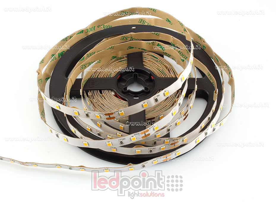 Ruban led 2835 24V IP20 2700K 3step 60led/m F52-27s-060DF2
 