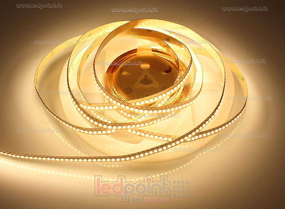 Ruban led 2835 24V IP20 2800-2900K 240led/m Fx2-280-240D22-.775
 