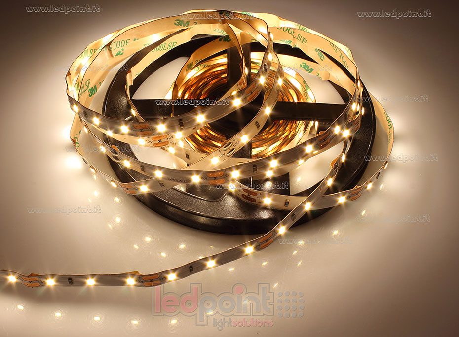 Ruban led 2835 12V IP20 2900-3100K 60led/m F52-290-060DF1
 