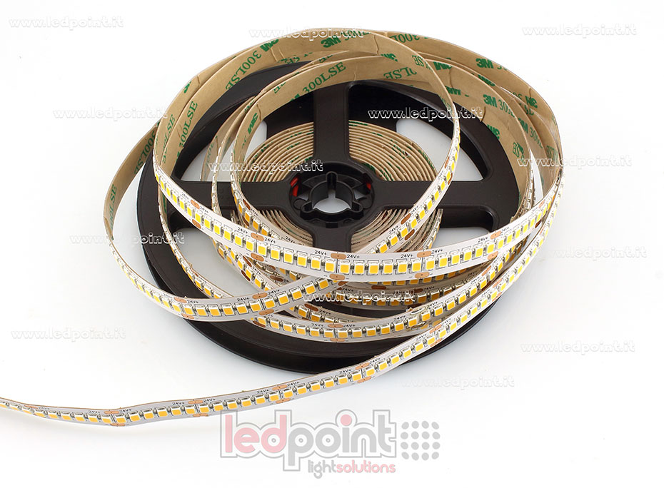 Ruban led 2835 24V IP20 2900-3100K 240led/m F52-290-240DF2
 