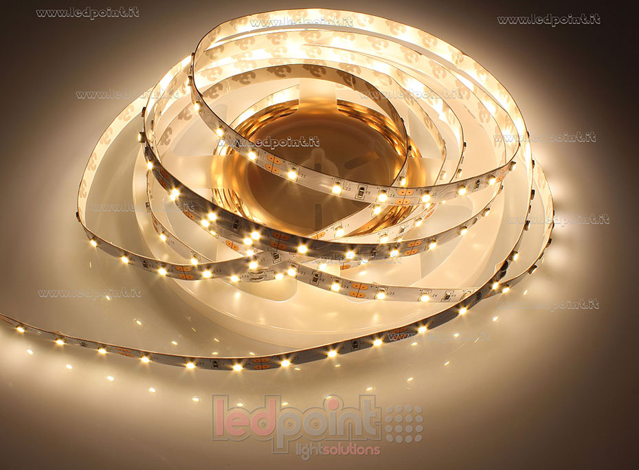 Ruban led 3528 12V IP20 2900-3100K 60led/m F52-300-060321b1
 