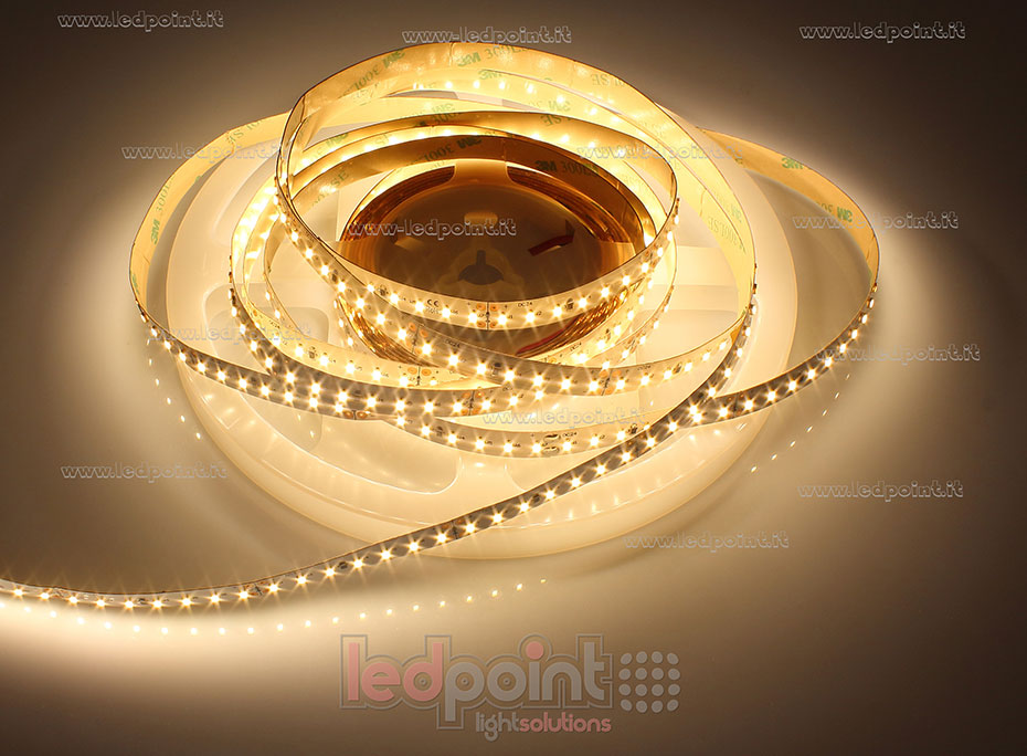 Ruban led 3014 24V IP20 2900-3100K 140led/m F52-300-140422
 