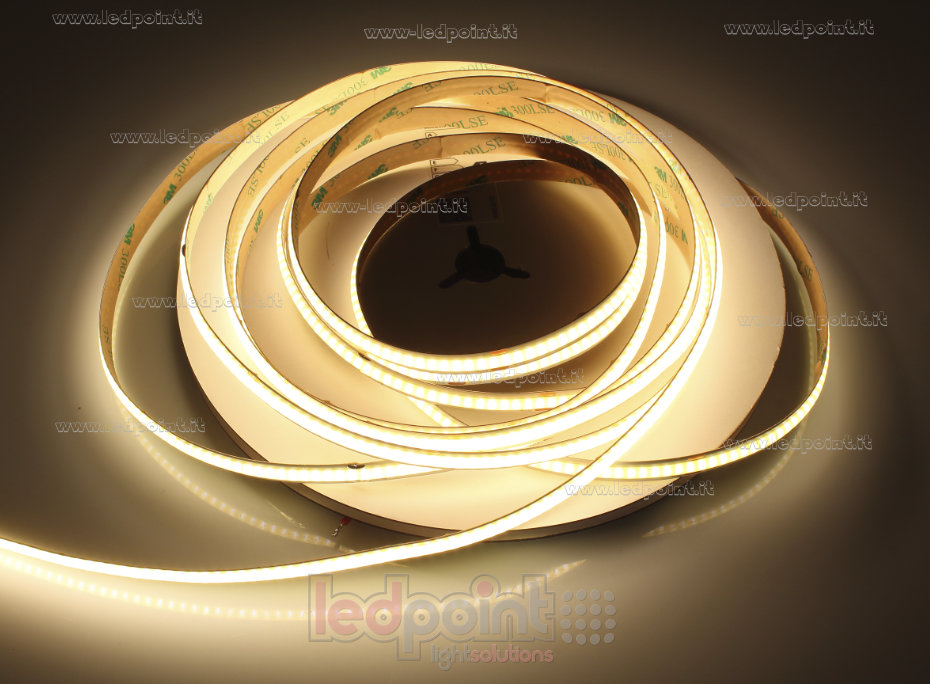 Ruban led COB 5V IP20 3000K 320led/m F52-300-320OR0
 