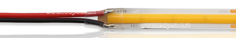 Ruban led COB 48V IP20 3000K 480led/m F52-300-480OR4
Ruban led COB 48V IP20 3000K 480led/m F52-300-480OR4