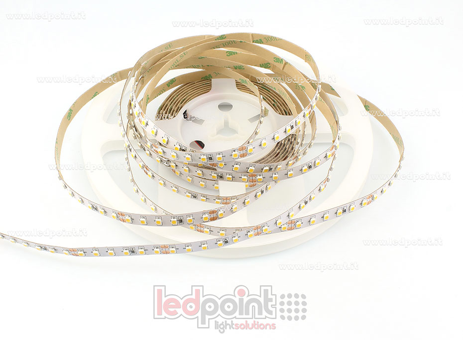 Ruban led 3528 24V IP20 2900-3100K 120led/m F52-300-A0322
 