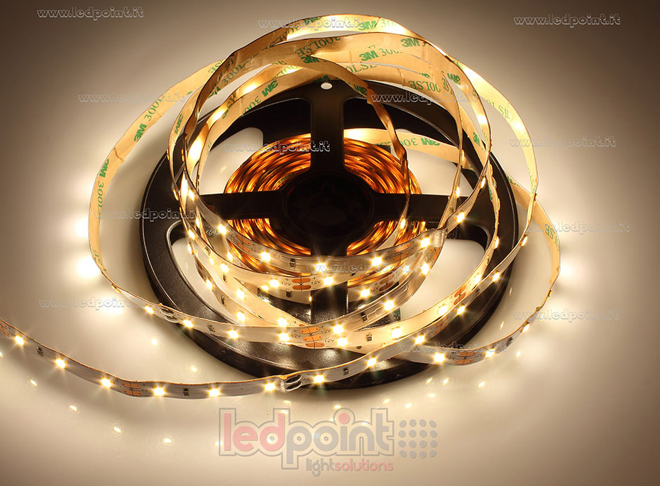 Ruban led 2835 12V IP20 3000K 3step 60led/m F52-30s-060DF1
 