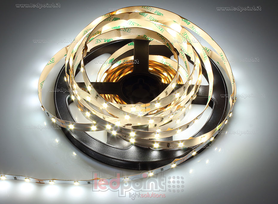 Ruban led 2835 24V IP20 3900-4200K 60led/m F52-390-060DF2
 