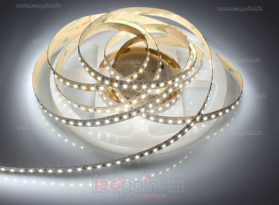 Ruban led 2835 24V IP20 4000-4250K 120led/m F52-400-120822/14.4
 