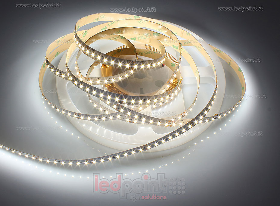 Ruban led 3014 24V IP20 4000-4250K 140led/m F52-400-140422
 