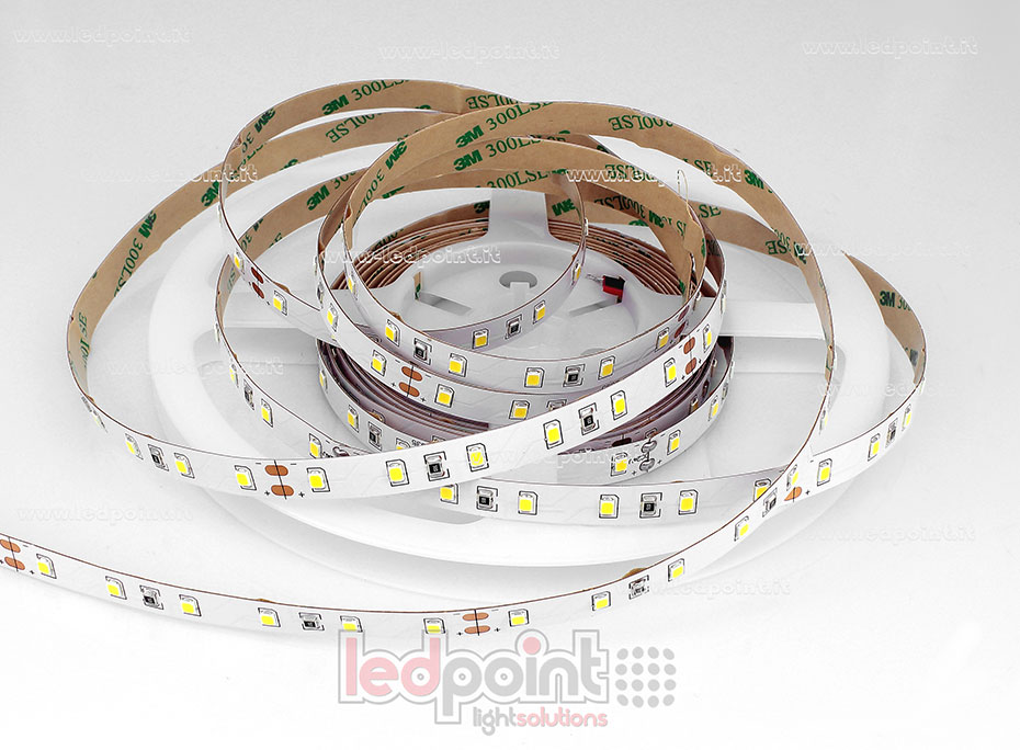 Ruban led 2835 24V IP45 4000-4250K 60led/m F52-400-60822
 
