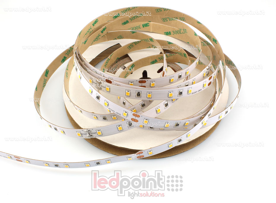 Ruban led 2835 24V IP20 4000K 3step 60led/m F52-40s-060822-C90
 