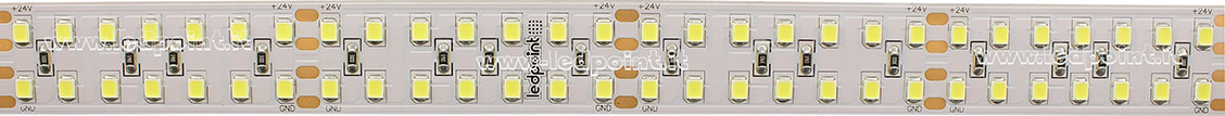 Ruban led 2835 24V IP20 6000-6500K 252led/m F52-600-252822
 