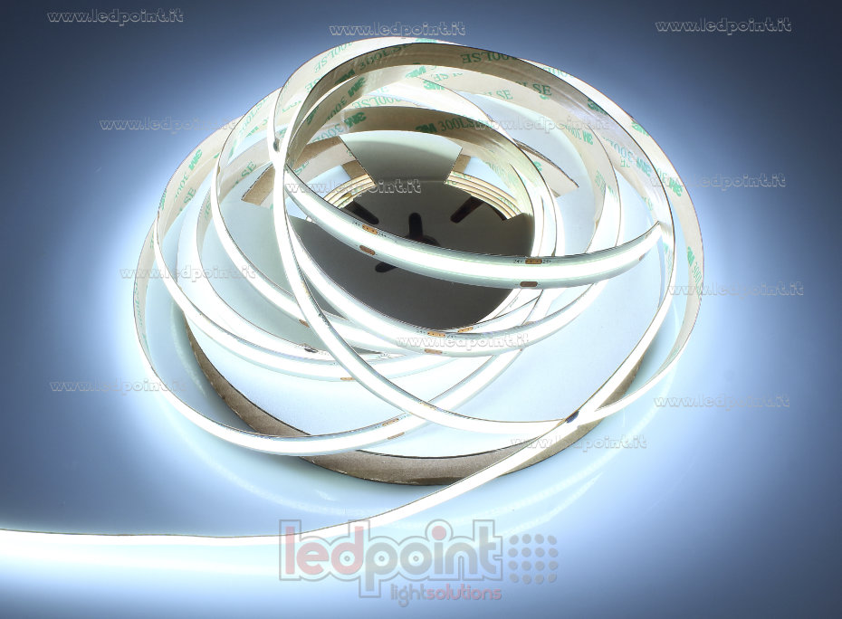 Ruban led COB 24V IP20 6000K 528led/m F52-600-528OR2
 