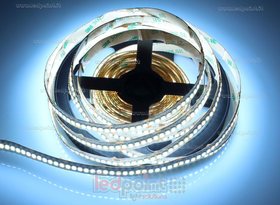 Ruban led 2835 24V IP20 6300-6800K 240led/m F42-630-240DF2
 