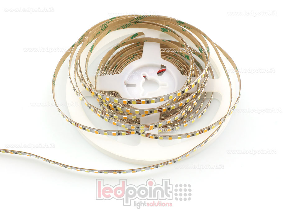 Ruban led 2835 12V IP20 2700-6500K 78+78led/m F52-CCT-156821-W5
 