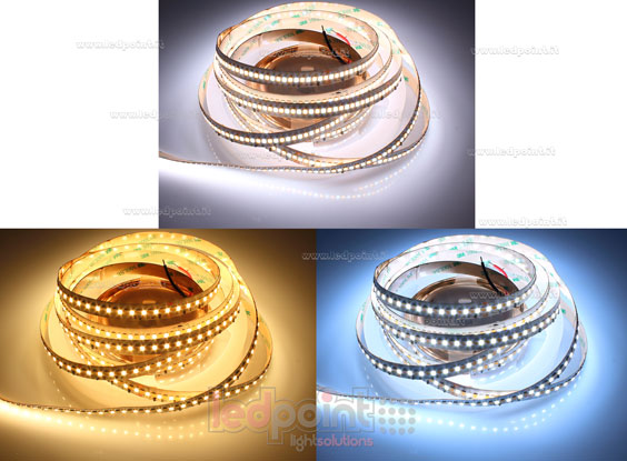 Ruban led 2835 48V IP20 2700-6200K 128+128led/m F52-CCT-256824A-C90
 