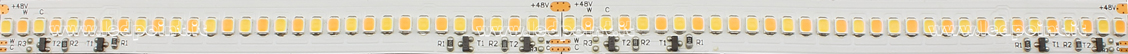 Ruban led 2835 48V IP20 2700-5000K 128+128led/m F52-CCT-2568U4A
 