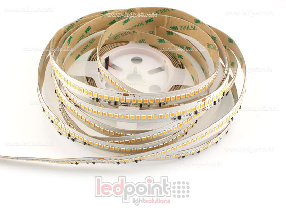 Ruban led 2835 48V IP20 2700-5000K 128+128led/m F52-CCT-2568U4A
 