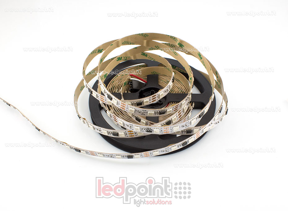 Ruban led 5050 12V IP20 RGB 60led/m F52-CoRGB-60511
 