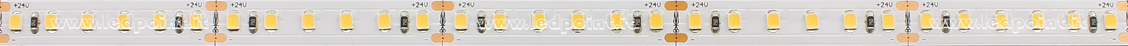 Ruban led 2835 24V IP20 3000-3500K 120led/m F52-FFOO-120812
 