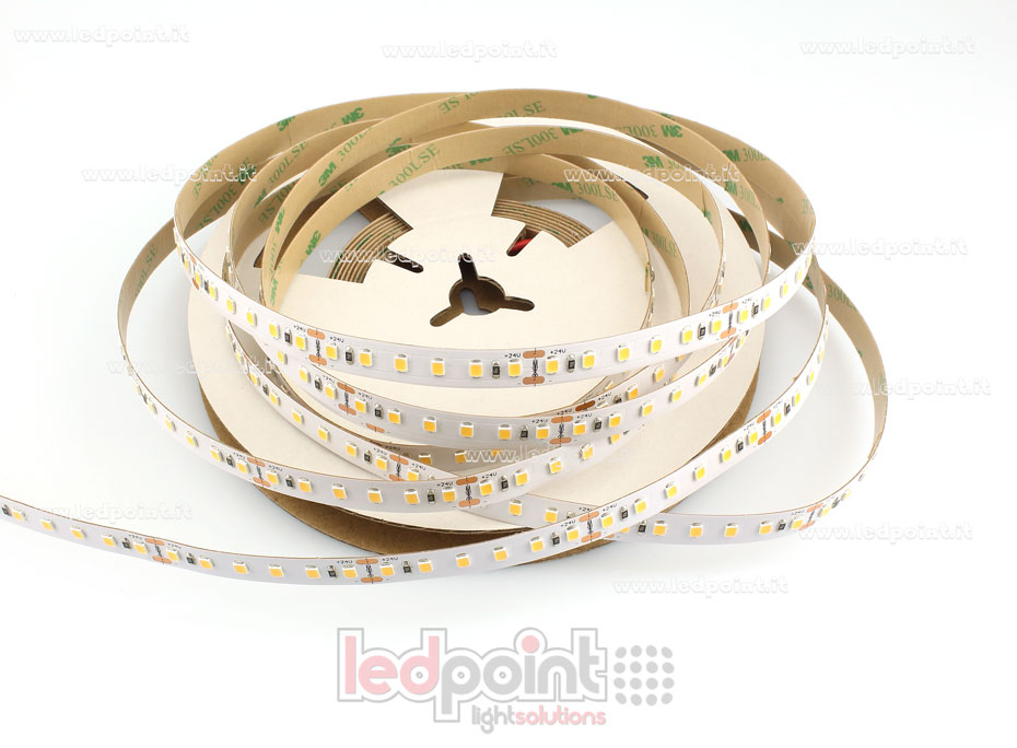 Ruban led 2835 24V IP20 3000-3500K 120led/m F52-FFOO-120812
 