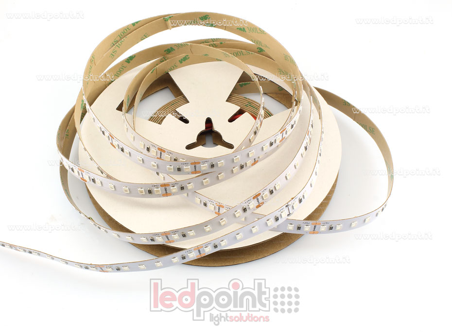 Ruban led 2835 24V IP20 520-525nm 120led/m F52-GRE-120812
 
