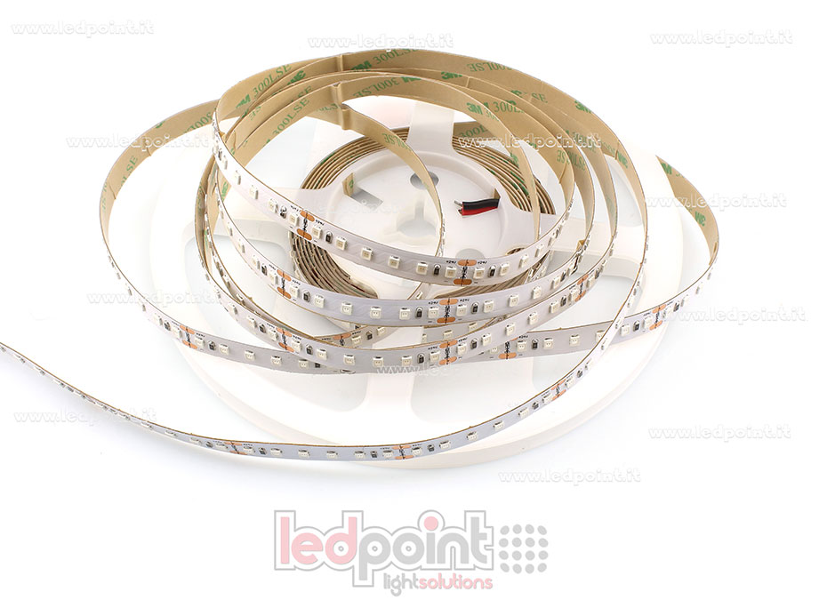 Ruban led 2835 24V IP20 620-625nm 120led/m F52-RED-120812
 
