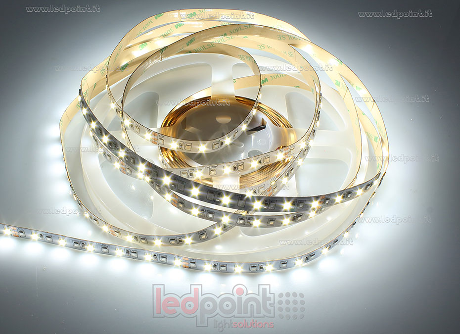 Ruban led 2835 24V IP20 4000K-RED 120led/m F52-RW4CCT-120822
 