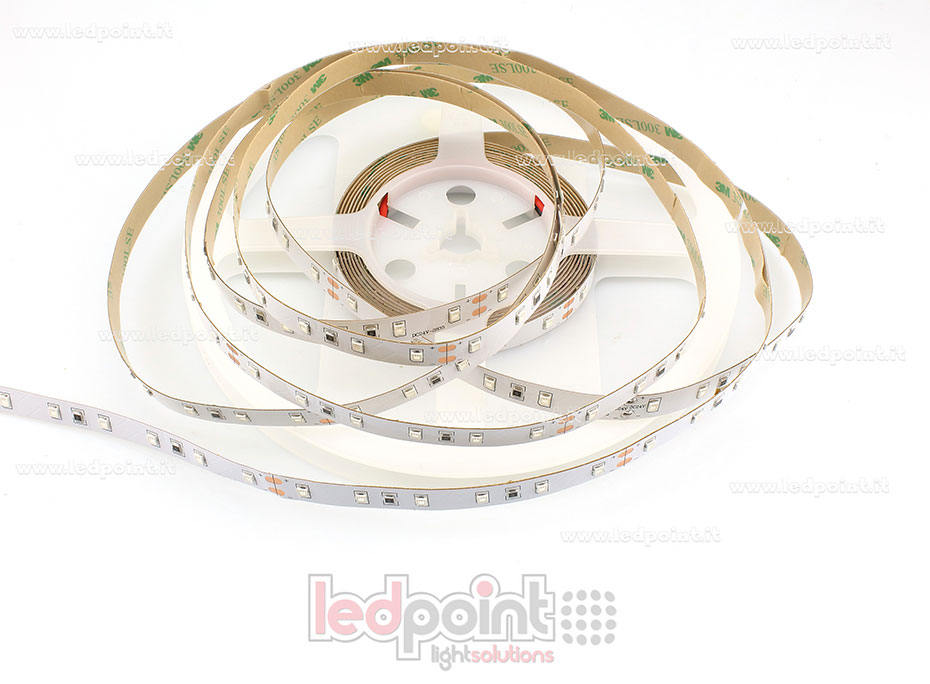 Ruban led 2835 24V IP20 590-595nm 60led/m F52-YEL-060812
 