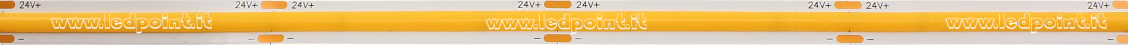 Ruban led COB 24V IP20 2700K 480led/m FA2-270-480OR2
 