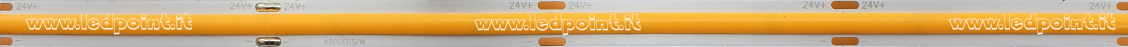Ruban led COB 24V IP20 %COLORE% 480led/m FA2-YEL-480OR2
 