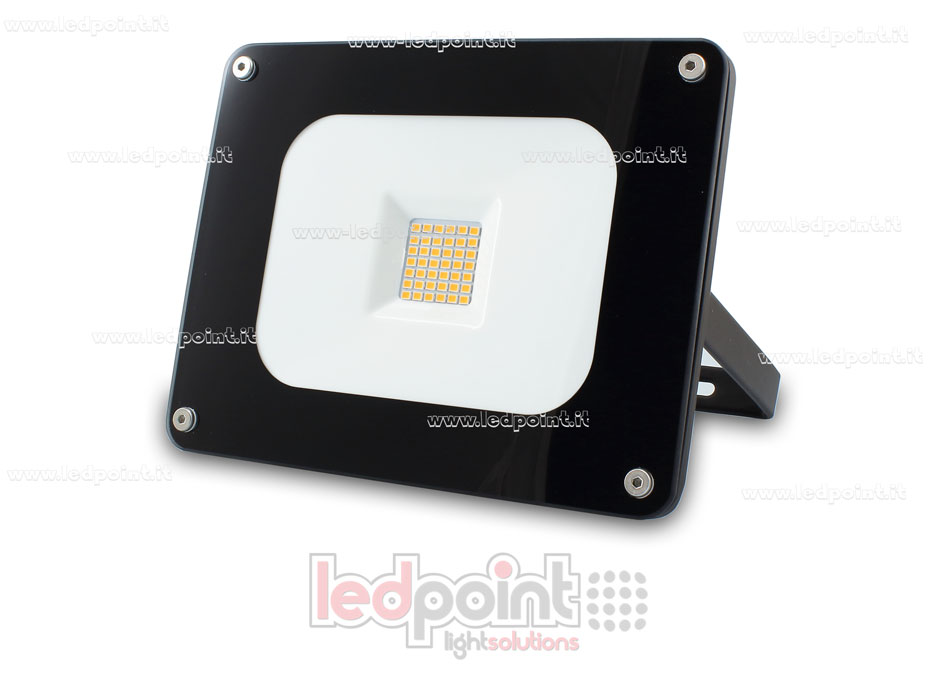 Projecteur extérieur 3000K 30W 230V noir FL-300-0308110H-B
