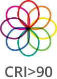 Indice de rendu de couleur (C.R.I.) du ruban LED: CRI>90