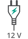 Tension d’exercice du ruban LED: 12V