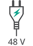 Tension d’exercice du ruban LED: 48V