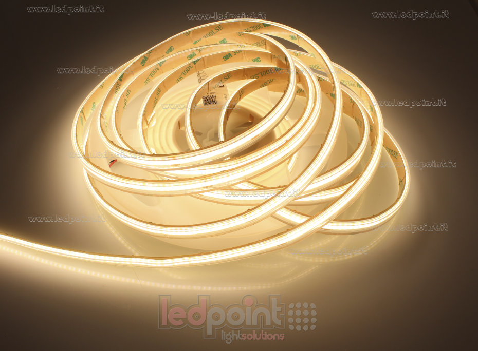 Ruban led COB 24V IP65 3000K 320led/m K52-300-320OR2-S1
 