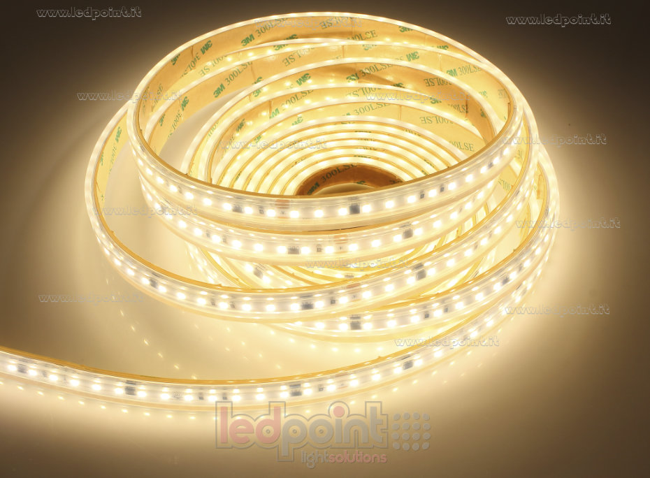 Ruban led 2835 230V IP65 3000K 120led/m K52-30s-1208ZH
 