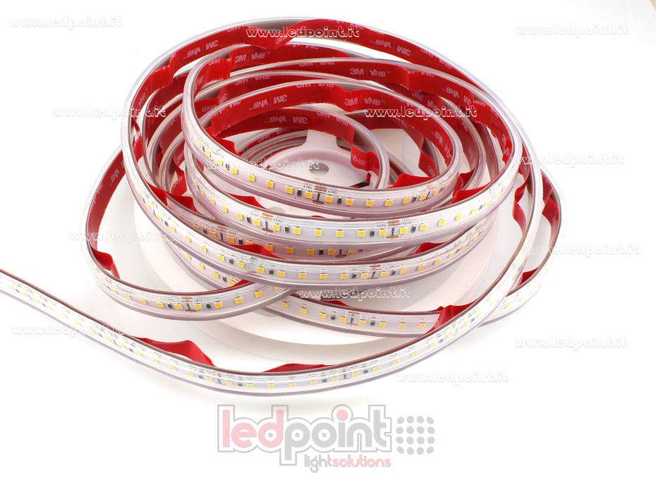 Ruban led 2835 24V IP65 4000K 3step 120led/m K52-40s-120822/14.4
 